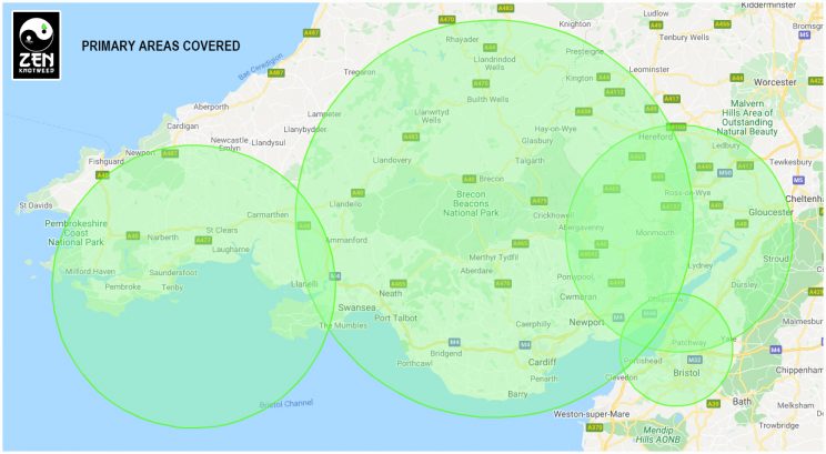 ZEN KNOTWEED AREAS COVERED